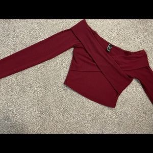 Cropped sweater